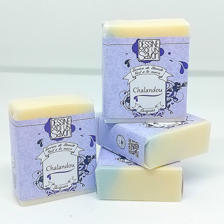 Savon Chalandou enrichi en karité et ricin- surgras et vegan
