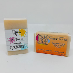 Savon Douceur de miel - Surgras  - Sans huile essentielle - Sans colorant
