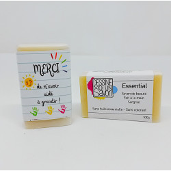 Savon Essential - Surgras - Vegan - Sans huile essentielle - Sans colorant