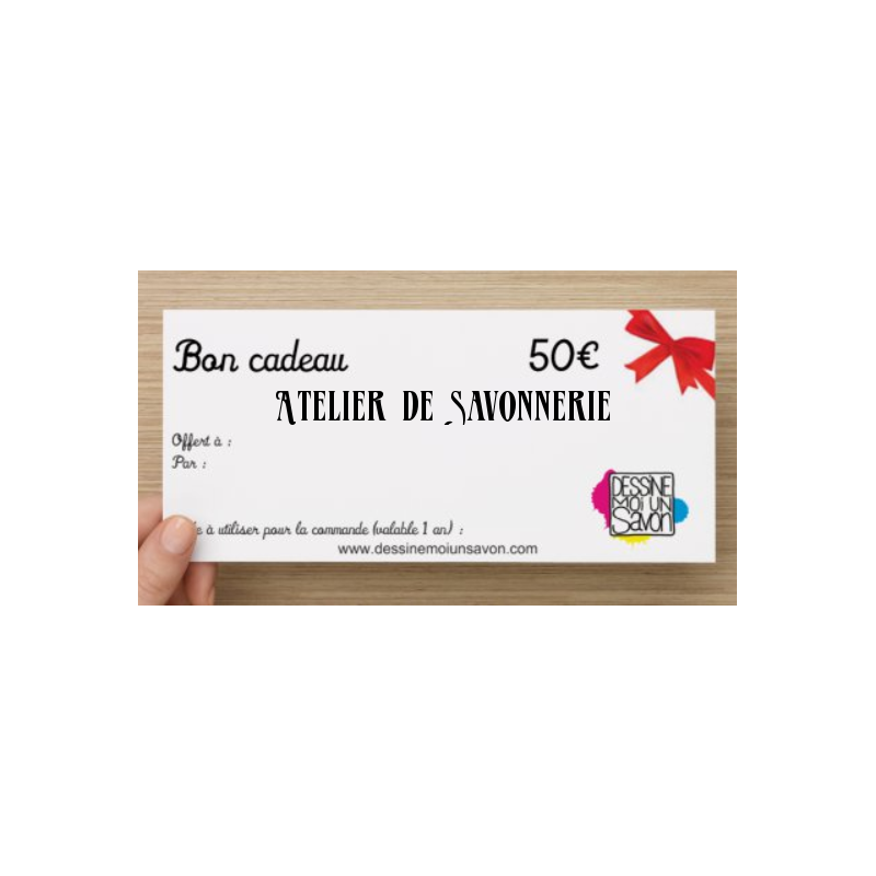 Cheque cadeau Atelier Cheque cadeau Atelier
