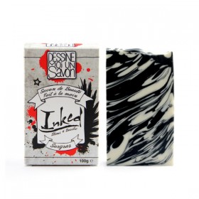 Savon Inked Aloe vera et Karité - surgras - Vegan