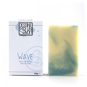 Savon Wave, Karité - peau sensible - surgras - Vegan