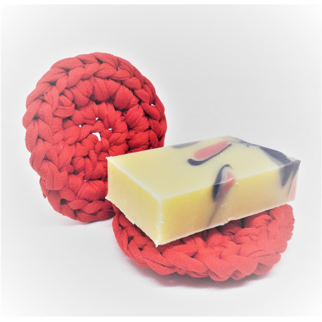 Porte-savon Tawashi rouge