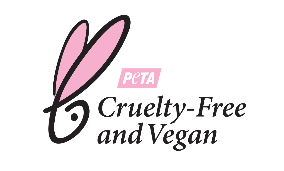 Cruelty free and vegan logo peta